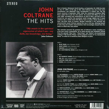 John Coltrane - The Hits (ltd. ed.) (LP) - PureSound Records