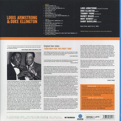 Louis Armstrong, Duke Ellington - The Great Summit (+bonus track) (ltd. ed.) (180g) (LP) - PureSound Records