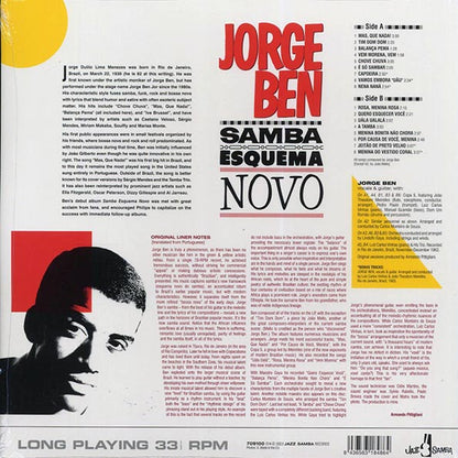 Jorge Ben - Samba Esquema Novo (+5 bonus tracks) (ltd. ed.) (LP) - PureSound Records