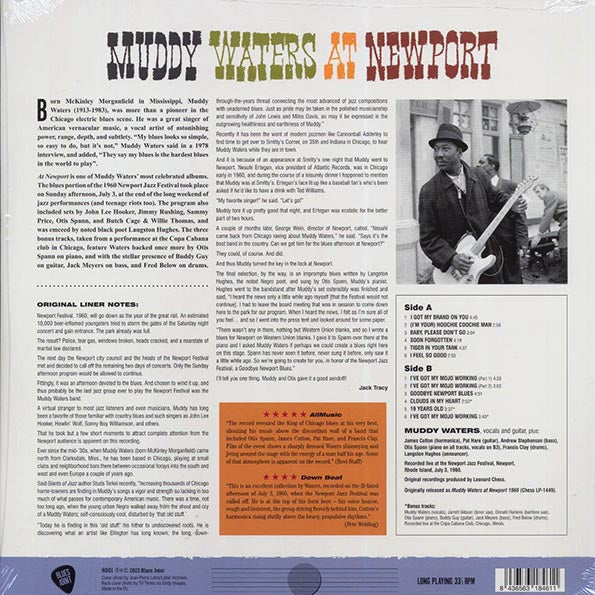 Muddy Waters - At Newport (+3 bonus tracks) (ltd. ed.) (LP) - PureSound Records