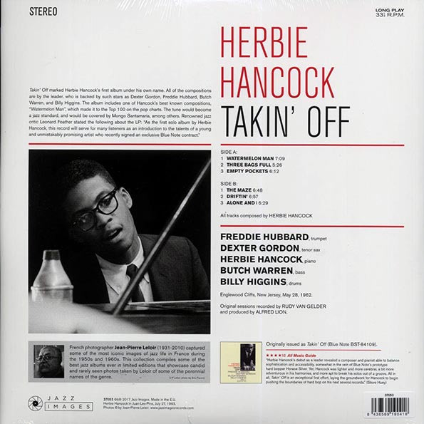 Herbie Hancock - Takin' Off (ltd. ed.) (LP) - PureSound Records