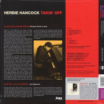 Herbie Hancock - Takin' Off (+bonus track) (ltd. ed.) (180g) (LP) - PureSound Records