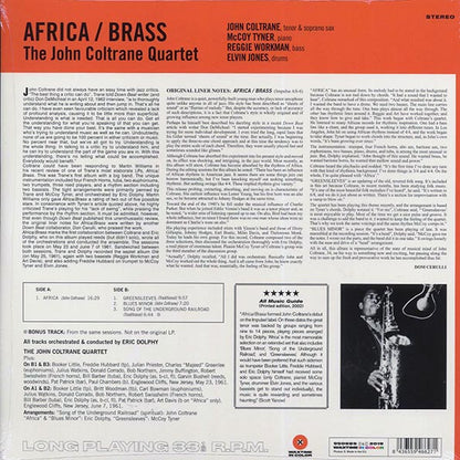John Coltrane Quartet - Africa/Brass (+bonus track) (ltd. ed.) (180g) (LP) - PureSound Records