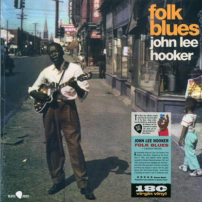 John Lee Hooker - Folk Blues (+5 bonus tracks) (ltd. ed.) (LP) - PureSound Records