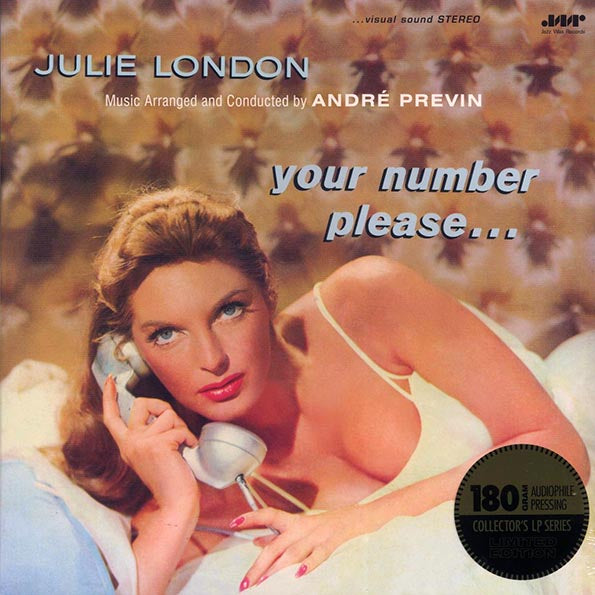 Julie London - Your Number Please (+bonus track) (ltd. ed.) (LP) - PureSound Records
