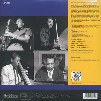 Miles Davis - Cookin' (+2 bonus tracks) (ltd. ed.) (LP) - PureSound Records