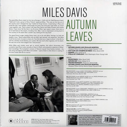 Miles Davis - Autumn Leaves (+bonus track) (ltd. ed.) (LP) - PureSound Records