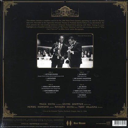 Miles Davis Quintet - Live At The Oriental Theatre 1966 (ltd. ed.) (2xLP) (LP) - PureSound Records