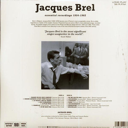Jacques Brel - Essential Recordings 1954-1962 (ltd. ed.) (LP) - PureSound Records