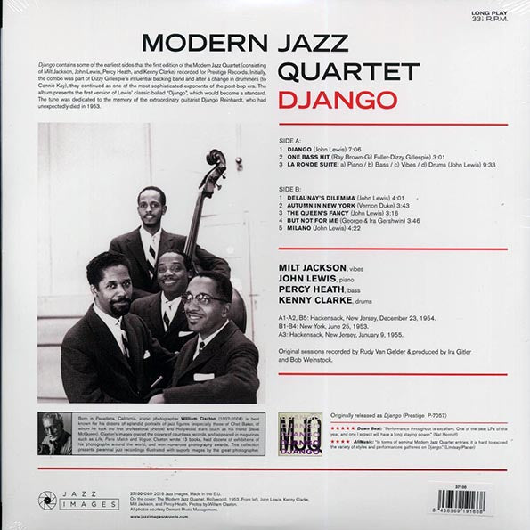 Modern Jazz Quartet - Django (ltd. ed.) (LP) - PureSound Records
