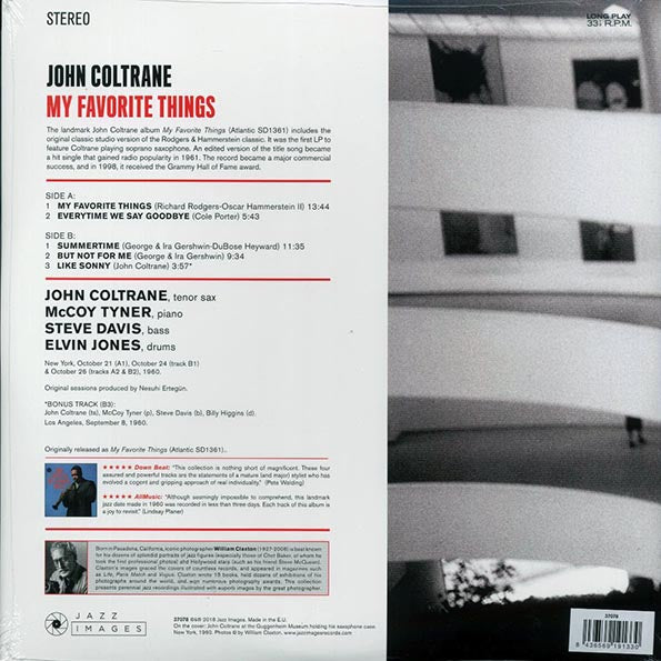 John Coltrane - My Favorite Things (+bonus track) (ltd. ed.) (LP) - PureSound Records