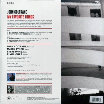 John Coltrane - My Favorite Things (+bonus track) (ltd. ed.) (LP) - PureSound Records