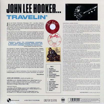 John Lee Hooker - Travelin' (+2 bonus tracks) (ltd. ed.) (LP) - PureSound Records