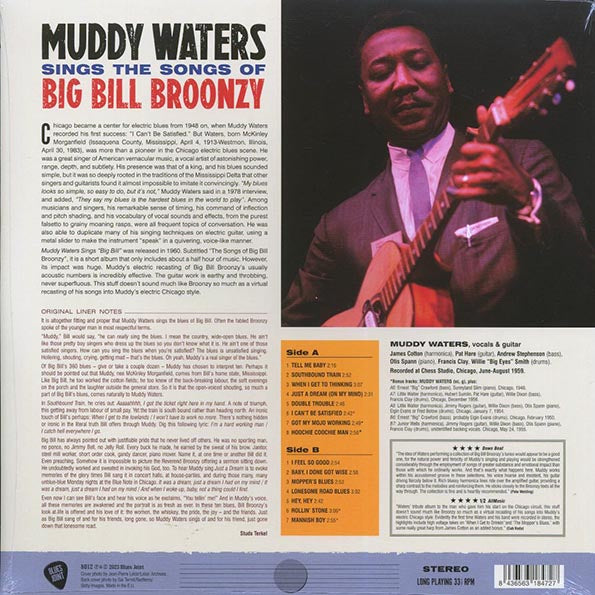 Muddy Waters - Sings The Songs Of Big Bill Broonzy (+5 bonus tracks) (ltd. ed.) (LP) - PureSound Records