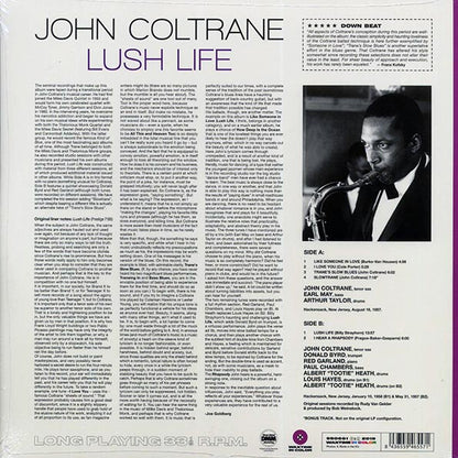 John Coltrane - Lush Life (+bonus track) (ltd. ed.) (180g) (LP) - PureSound Records