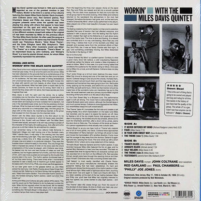 Miles Davis Quintet - Workin’ With The Miles Davis Quintet (+bonus track) (ltd. ed.) (180g) (LP) - PureSound Records