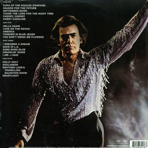 Neil Diamond - Hot August Night II: Recorded Live In Concert (2xLP) (LP) - PureSound Records