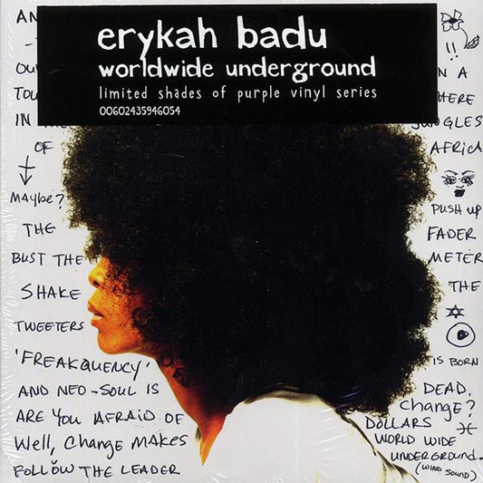 Erykah Badu - Worldwide Underground (ltd. ed.) (LP) - PureSound Records