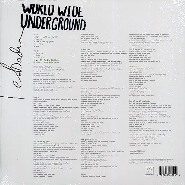 Erykah Badu - Worldwide Underground (ltd. ed.) (LP) - PureSound Records