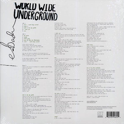 Erykah Badu - Worldwide Underground (ltd. ed.) (LP) - PureSound Records