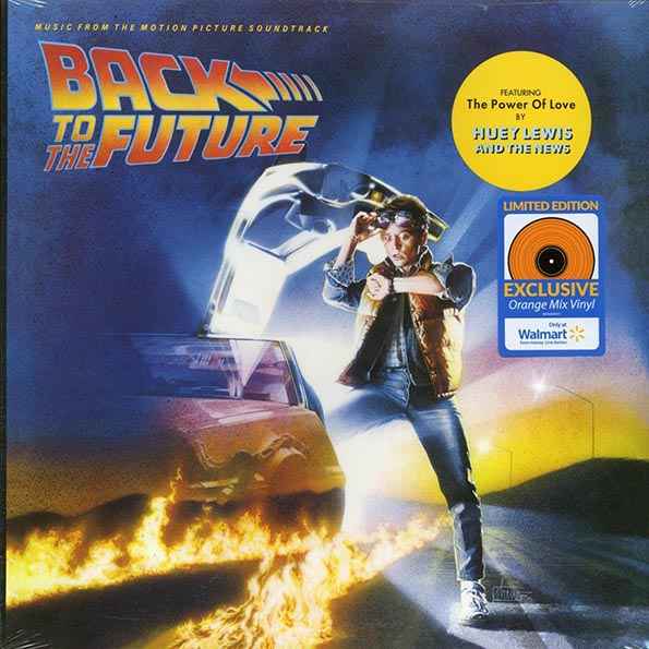 Huey Lewis & The News, Etta James, Eric Clapton, Etc. - Back To The Future: Music From The Motion Picture Soundtrack (LP)