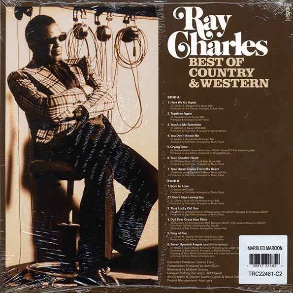 Ray Charles - Best of Country & Western (LP)