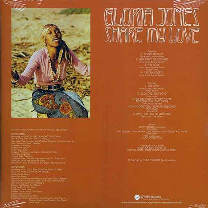 Gloria Jones - Share My Love (LP)