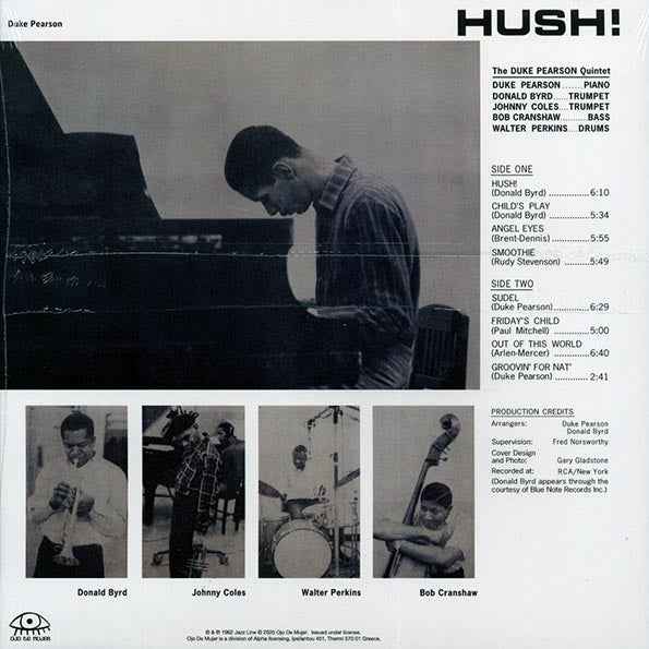 The Duke Pearson Quintet - Hush! (LP)