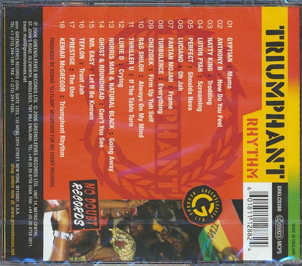 Various - Triumphant Rhythm (CD)