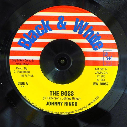 Johnny Ringo - The Boss  /  King Tubby - Billboard Skank (7")