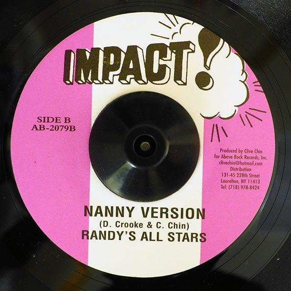 Slickers - Good Nanny  /  Randys All Stars - Nanny Version (7")