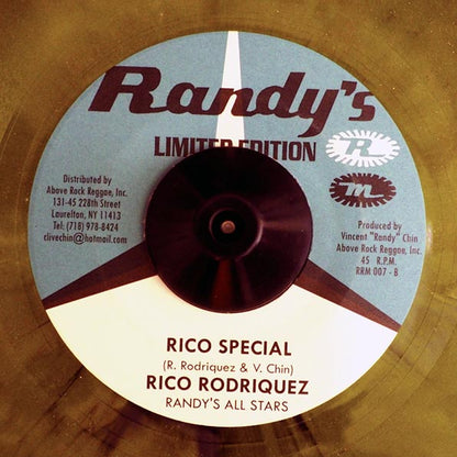 Bunny & Skitter - A Little Mashin  /  Rico Rodriguez - Rico Special (7")