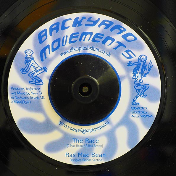Ras MacBean - The Race  /  Disciples - Version (7")