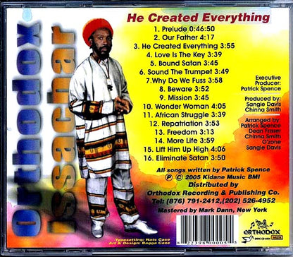 Orthodox Issachar - He Created Everything (CD)