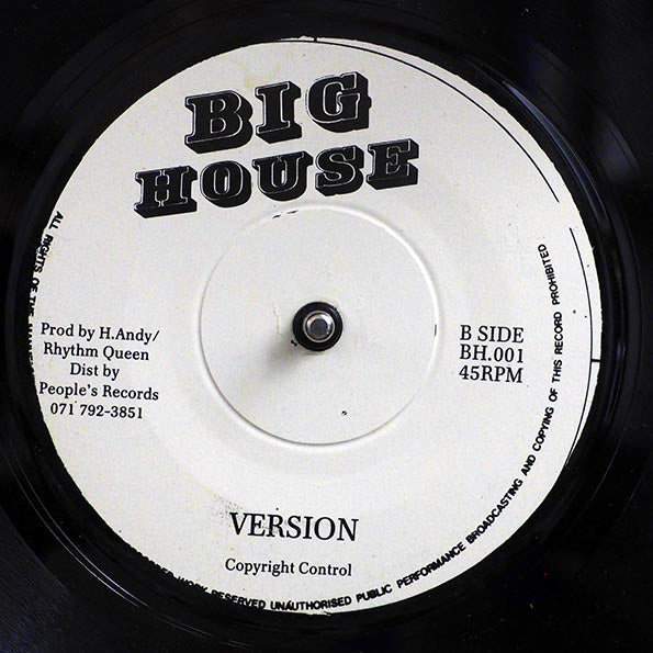 Horace Andy - All For You  /  Version (rhythm: "Horace Andy - Fever") (7")