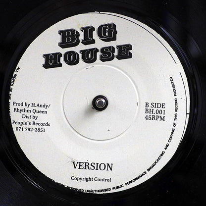 Horace Andy - All For You  /  Version (rhythm: "Horace Andy - Fever") (7")