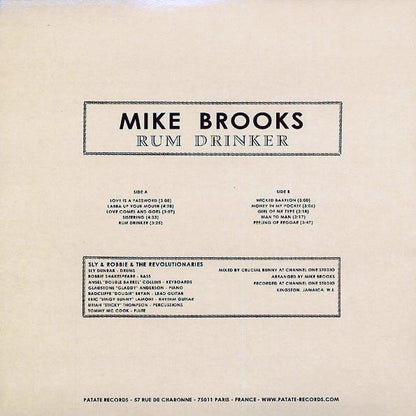 Mike Brooks - Rum Drinker (LP) - PureSound Records