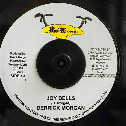 Derrick Morgan And Patsy, Drumbago All Stars - Oh Shirley  /  Derrick Morgan - Joy Bells (7")