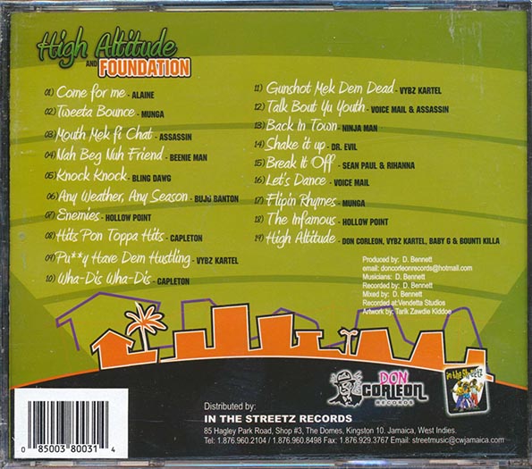 Various - High Altitude & Foundation Rhythm (Rhythm Streetz Series Volume 9) (CD)