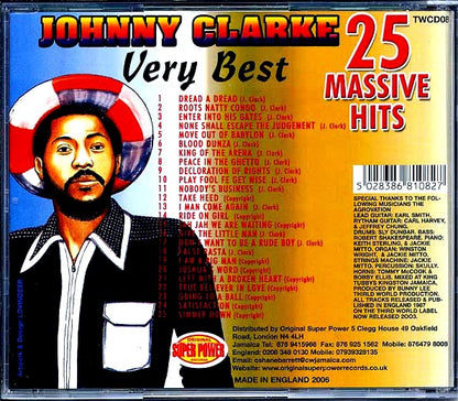Johnny Clarke - Very Best: 25 Massive Hits (CD)