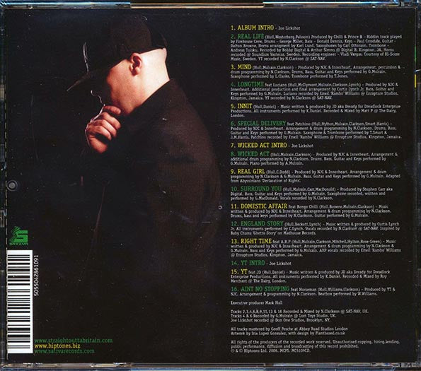 YT - Straight Outta Britain (CD)