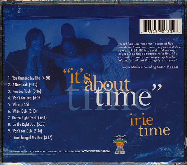 Irie Time - It's About Time (CD)
