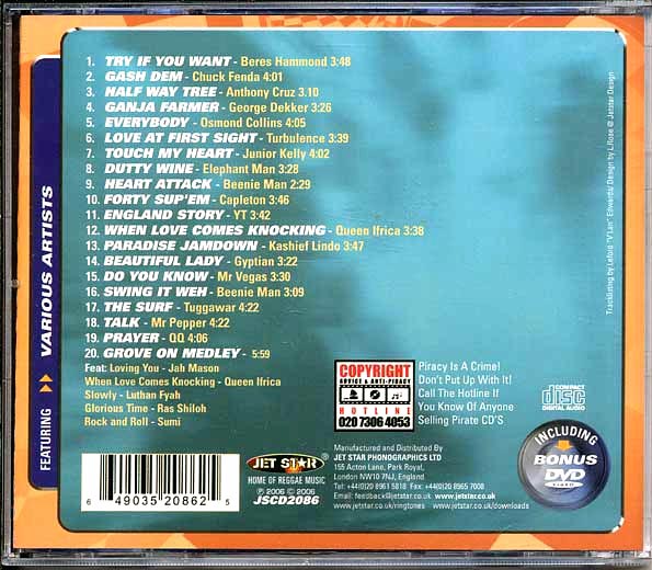 Various - Reggae Hits Volume 36 (20 tracks) (CD)