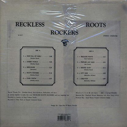 Wackie's - Reckless Roots Rockers (LP)