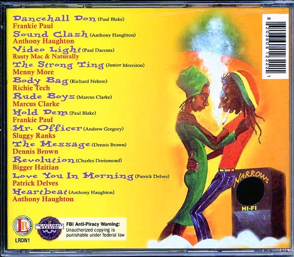 Dennis Brown, Sluggy Ranks, Frankie Paul, Etc. - Dance In The Living Room (CD)