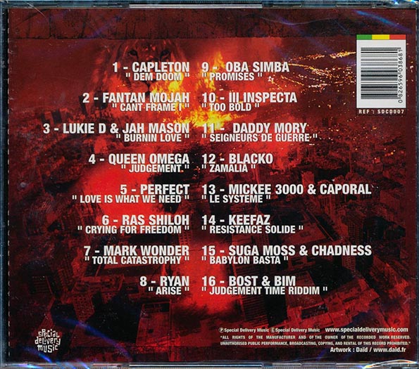 Fantan Mojah, Capleton, Jah Mason, Etc. - Judgement Time (CD)