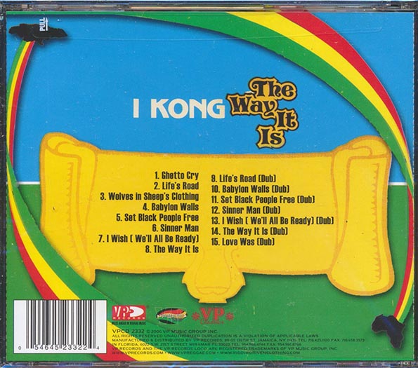 I Kong - The Way It Is (CD)