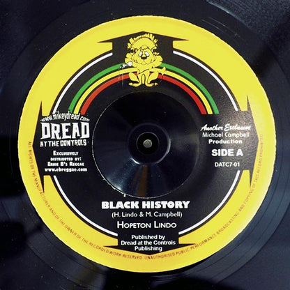 Hopeton Lindo - Black History  /  Mikey Dread, Prince Jammy - Recollection Rock (Version) (7")
