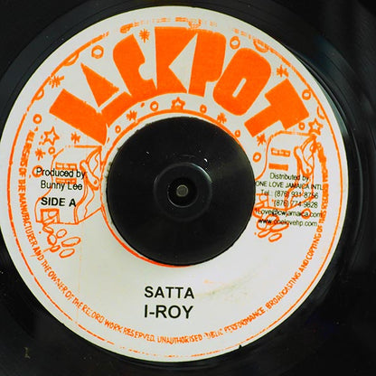 I Roy - Satta  /  Satta Massagana Version (7")