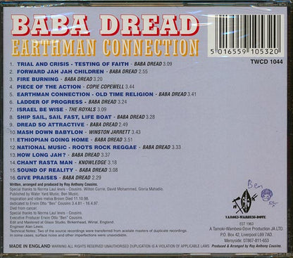 Baba Dread, Winston Jarrett, Knowledge - Earthman Connection (CD)